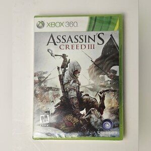 Assassin’s Creed III Xbox 360 Sealed Ubisoft Action Game